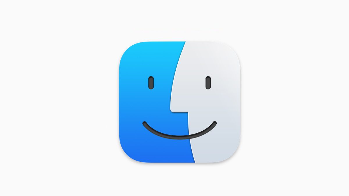 Icono de Finder para ver archivos ocultos en Mac